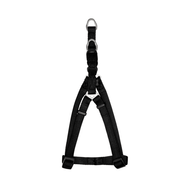 Zeus Charcoal Nylon Step-In Harness - Available in 4 Sizes - Pisces Pet Emporium