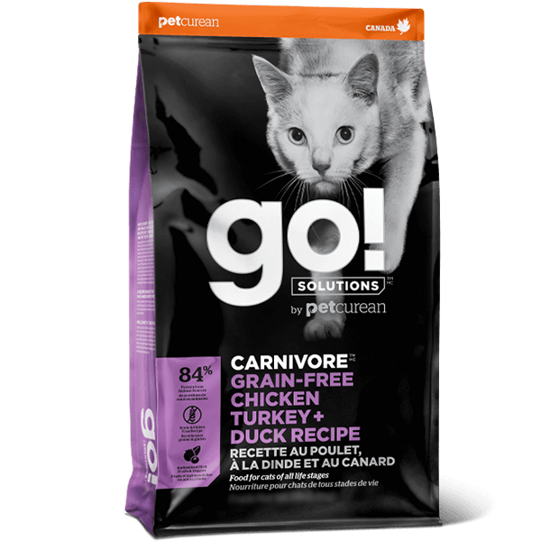 go! Carnivore Grain Free Chicken, Turkey & Duck Cat Food - Pisces Pet Emporium