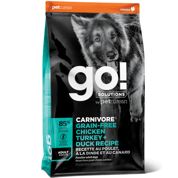 go! Carnivore Grain Free Chicken, Turkey & Duck Dog Food - Pisces Pet Emporium