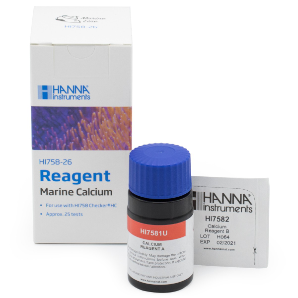 Hanna Marine Calcium Checker HC Reagents - 25 Tests - Pisces Pet Emporium