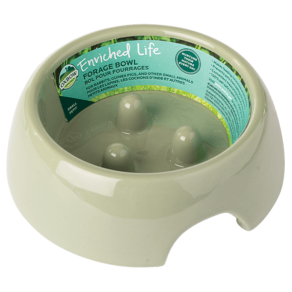 Oxbow Enriched Life Forage Bowl - Available in 2 Sizes - Pisces Pet Emporium
