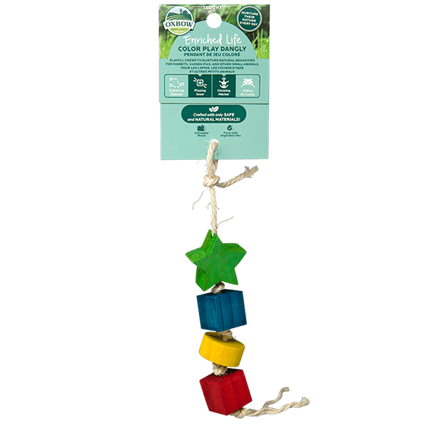 Oxbow Enriched Life Play Dangly - Colour - Pisces Pet Emporium