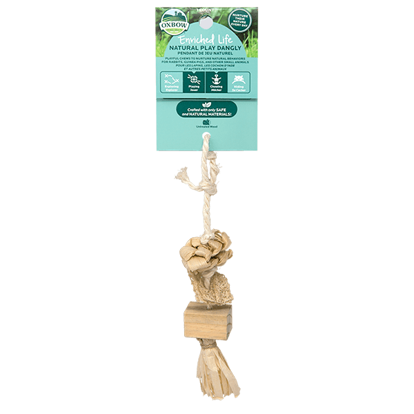 Oxbow Enriched Life Play Dangly - Natural - Pisces Pet Emporium