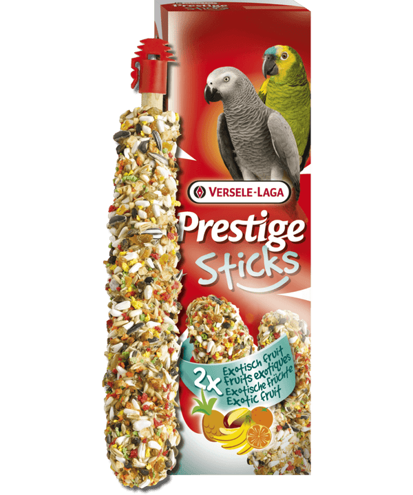 Versele-Laga Prestige Exotic Fruit Sticks 140g - Parrots - Pisces Pet Emporium