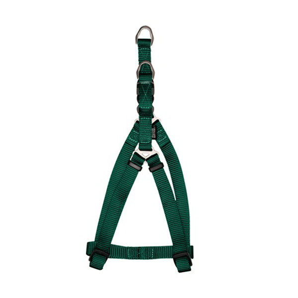 Zeus Forest Green Nylon Step-In Harness - Available in 4 Sizes - Pisces Pet Emporium