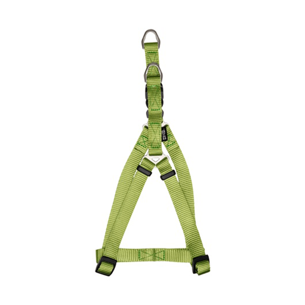 Zeus Olive Nylon Step-In Harness - Available in 2 Sizes - Pisces Pet Emporium