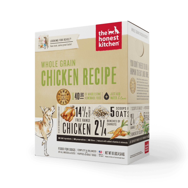Honest Kitchen Dehydrated Whole Grain Chicken Recipe - 4.54 kg - Pisces Pet Emporium