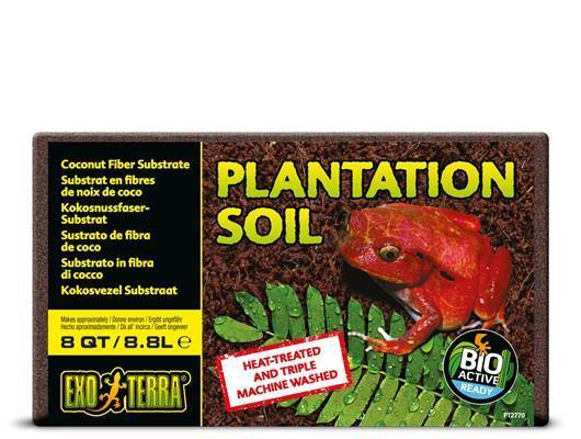 Exo Terra Plantation Soil Brick - 8qt/8.8L - Pisces Pet Emporium