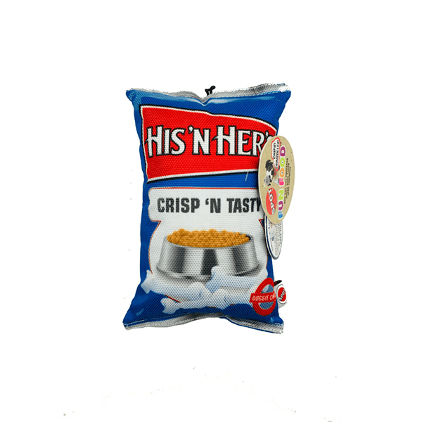 Fun Food His 'n Her's Chips Plush Toy - Pisces Pet Emporium