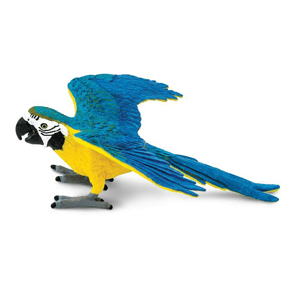 Safari Ltd. Blue & Gold Macaw - Pisces Pet Emporium