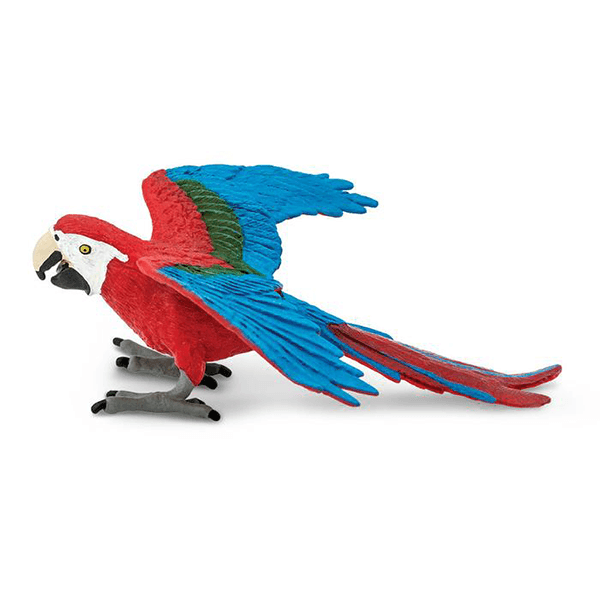 Safari Ltd. Green-Winged Macaw - Pisces Pet Emporium