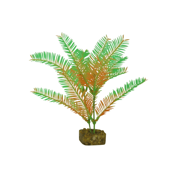 Tetra GloFish Medium Green/Orange Plant - Pisces Pet Emporium