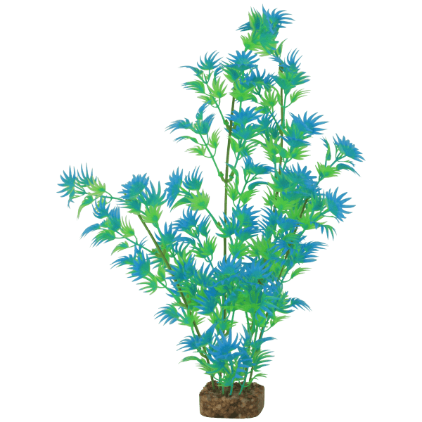 Tetra GloFish X-Large Green/Blue Plant - Pisces Pet Emporium