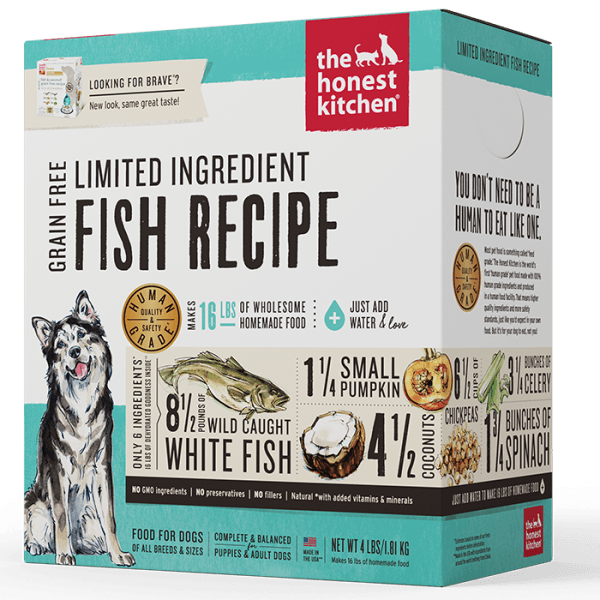 Honest Kitchen Hydrated Limited Ingredient Fish Recipe - 1.81 kg - Pisces Pet Emporium
