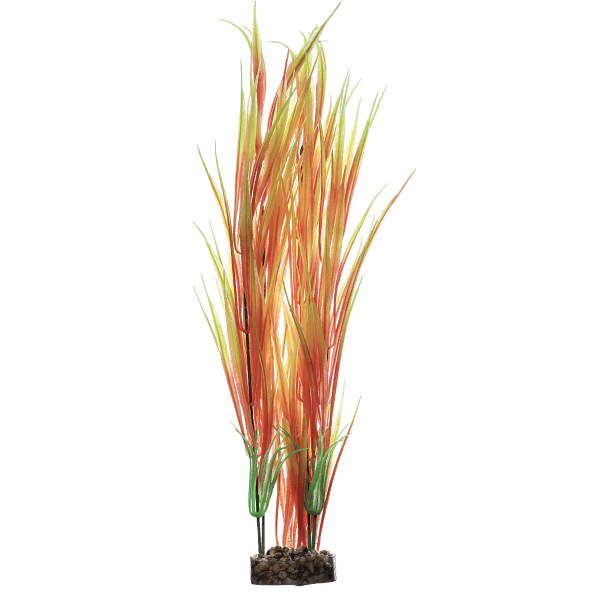 Tetra GloFish X-Large Orange/Yellow Plant - Pisces Pet Emporium