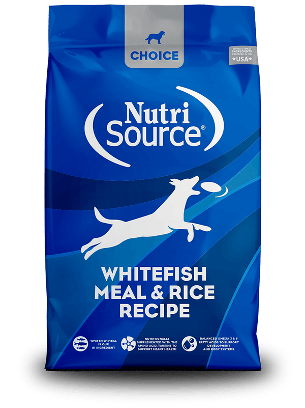 NutriSource Choice - Whitefish Meal & Rice - Pisces Pet Emporium