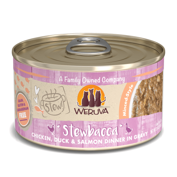 Weruva Stewbacca Chicken, Duck & Salmon - 80 g - Pisces Pet Emporium