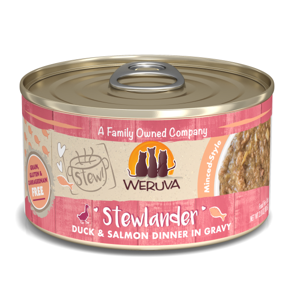 Weruva Stewlander Duck & Salmon - 80 g | Pisces Pets