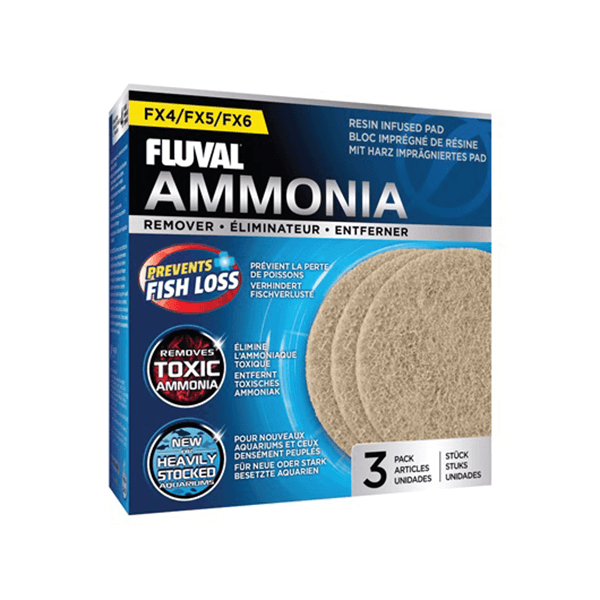 Fluval FX4/FX5/FX6 Ammonia Remover - 3 Pack - Pisces Pet Emporium