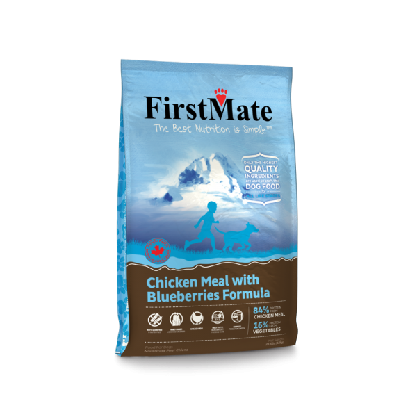 First Mate Chicken Meal with Blueberries Dog Food - Pisces Pet Emporium