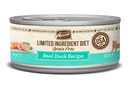 Merrick Limited Ingredient Diet Grain Free Cat Pate - Duck 141g - Pisces Pet Emporium