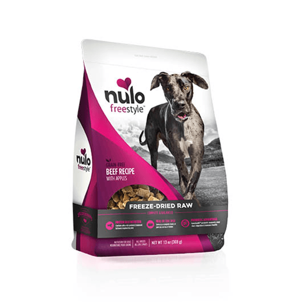 Nulo Freestyle Grain Free Freeze Dried Raw Beef with Apples Dog Food - Pisces Pet Emporium