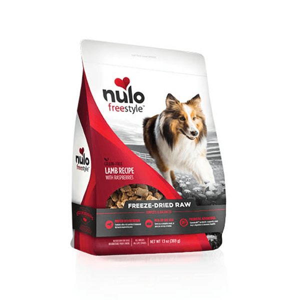 Nulo Freestyle Grain Free Freeze Dried Raw Lamb with Raspberries Dog Food - Pisces Pet Emporium