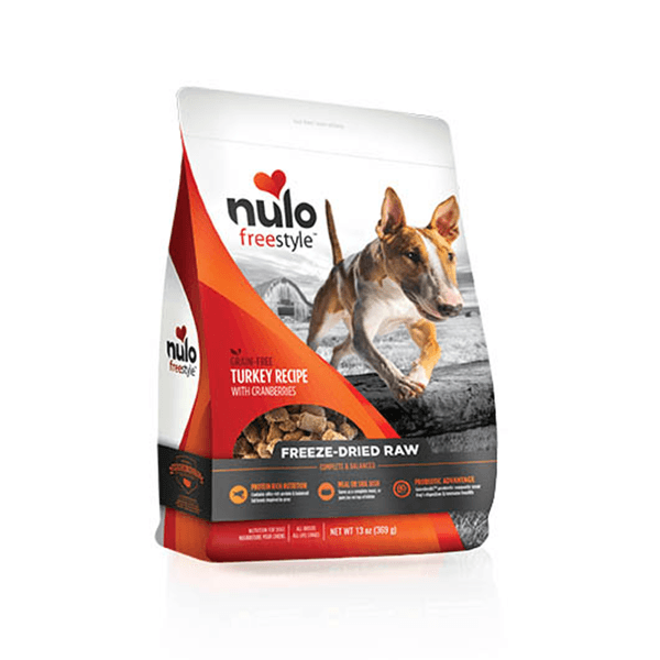 Nulo Freestyle Grain Free Freeze Dried Raw Turkey with Cranberries Dog Food - Pisces Pet Emporium