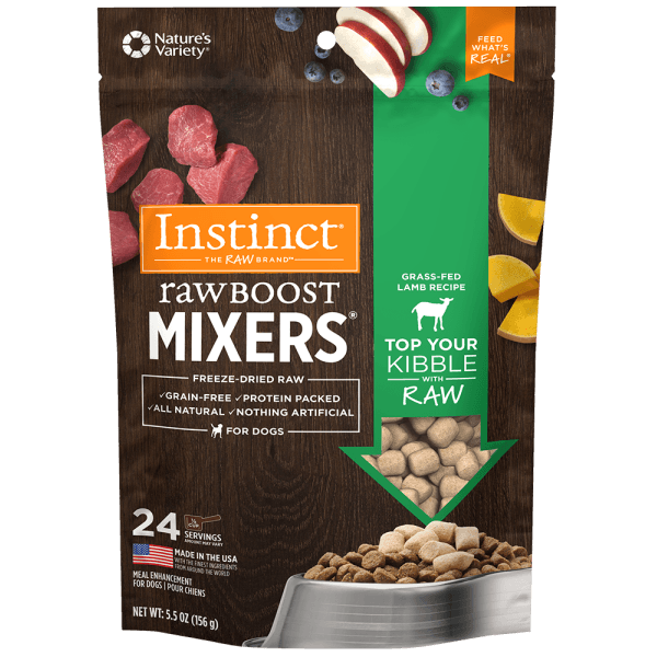 Instinct Dog Raw Boost Mixers Lamb - 156 g - Pisces Pet Emporium