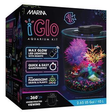 Marina iGlo Aquarium Kit - 2.65 Gal - Pisces Pet Emporium