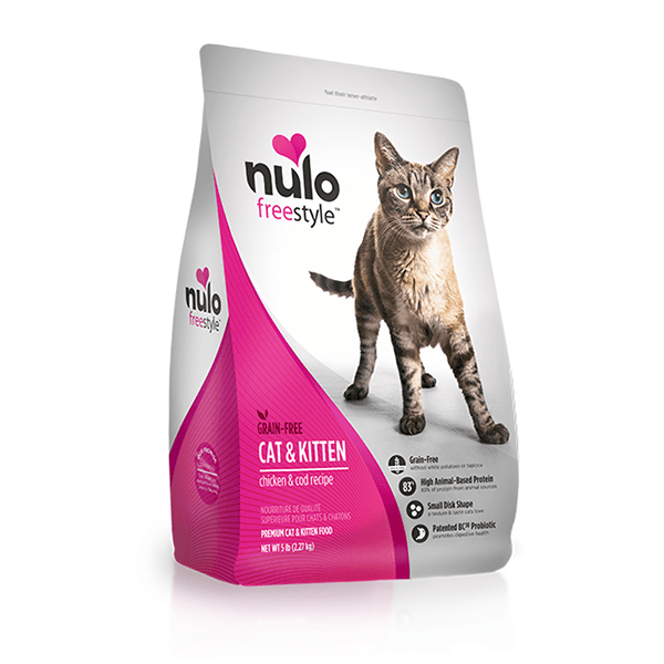 Nulo Freestyle Grain Free Cat & Kitten High Meat Chicken & Cod Cat Food - Pisces Pet Emporium