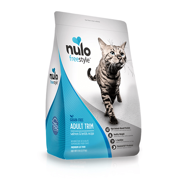 Nulo Freestyle Grain Free Adult Trim Salmon and Lentil Cat Food - Pisces Pet Emporium