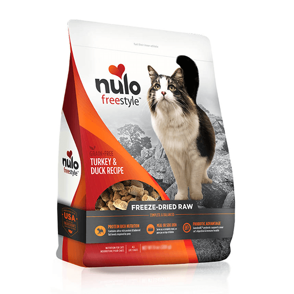 Nulo Freestyle Freeze-Dried Raw Grain Free Turkey & Duck Cat Food - Pisces Pet Emporium
