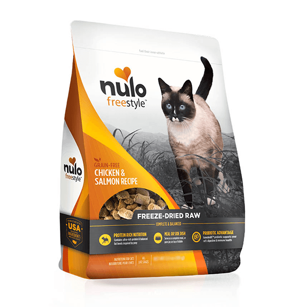 Nulo Freestyle Freeze-Dried Raw Grain Free Chicken & Salmon Cat Food - Pisces Pet Emporium