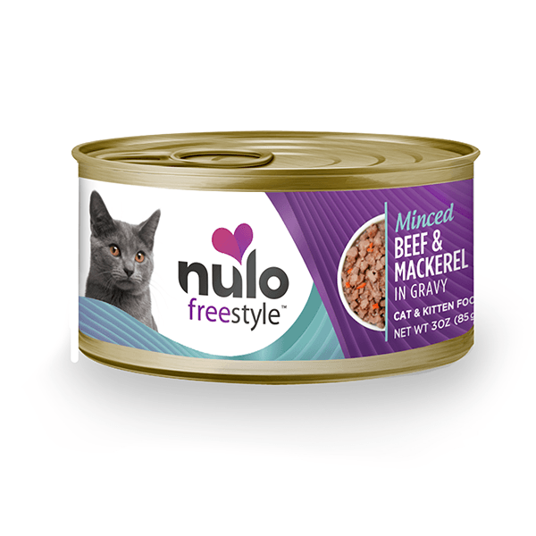Nulo Freestyle Minced Beef & Mackerel Cat Food - 85 g - Pisces Pet Emporium