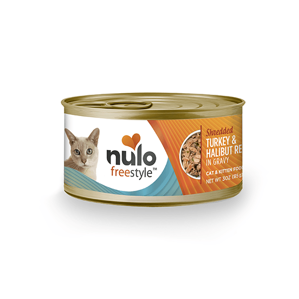 Nulo Freestyle Shredded Turkey & Halibut Cat Food - 85 g - Pisces Pet Emporium