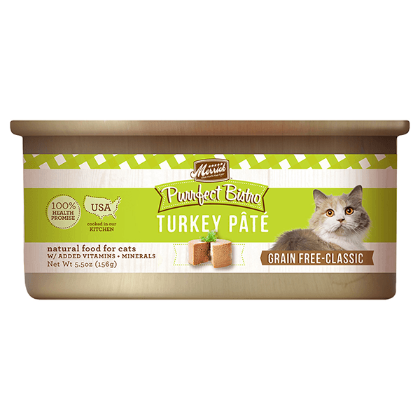 Merrick Cat Purrfect Bistro Turkey Pate - 156 g - Pisces Pet Emporium