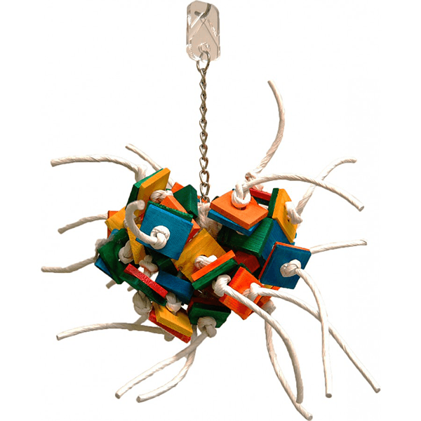 Zoo-Max Fireball Bird Toy - Available in 3 Sizes - Pisces Pet Emporium