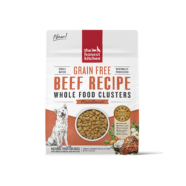 Honest Kitchen Beef Whole Food Clusters - Pisces Pet Emporium