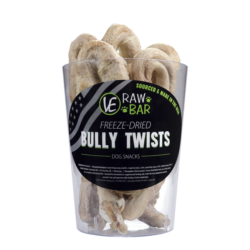 Vital Essentials Raw Bar - Bully Twist - Pisces Pet Emporium