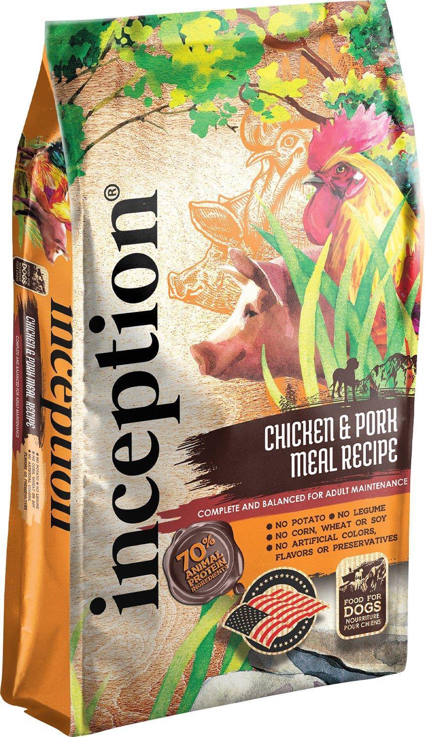 Inception Dog Food - Chicken & Pork Recipe