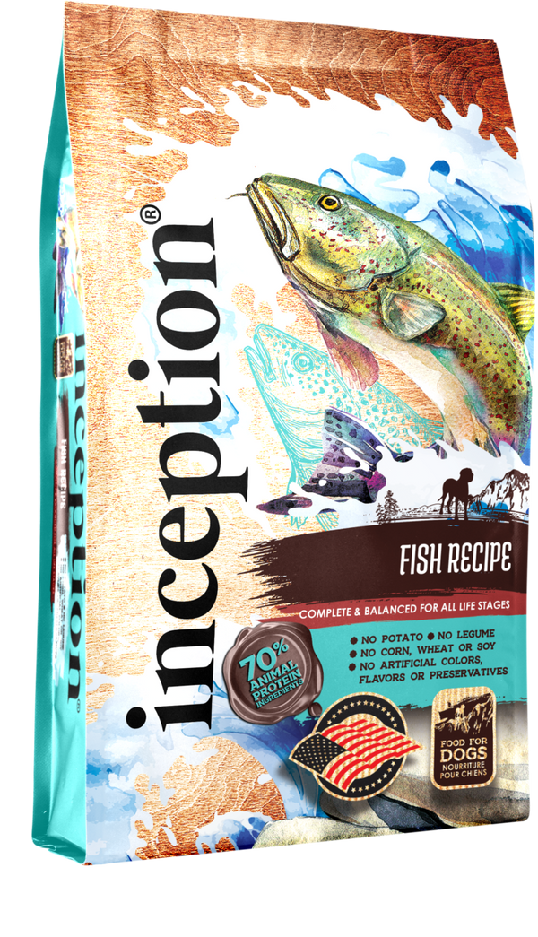 Inception Dog Food - Fish Recipe - Pisces Pet Emporium