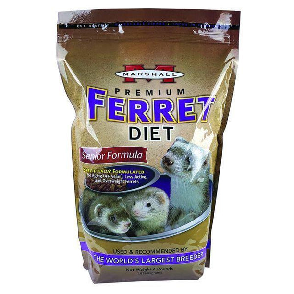 Marshall Senior Ferret Diet - 4lb - Pisces Pet Emporium