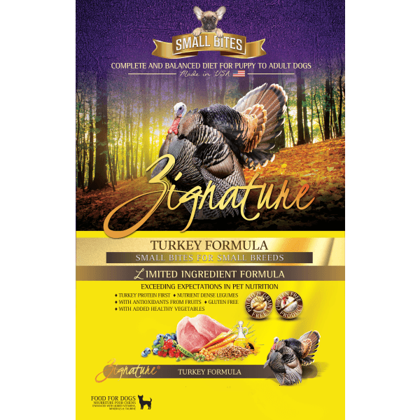 Zignature hot sale small breed