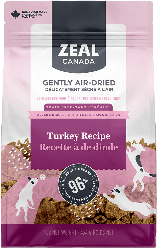 Zeal Canada Air-Dried Turkey Dog Food - Pisces Pet Emporium