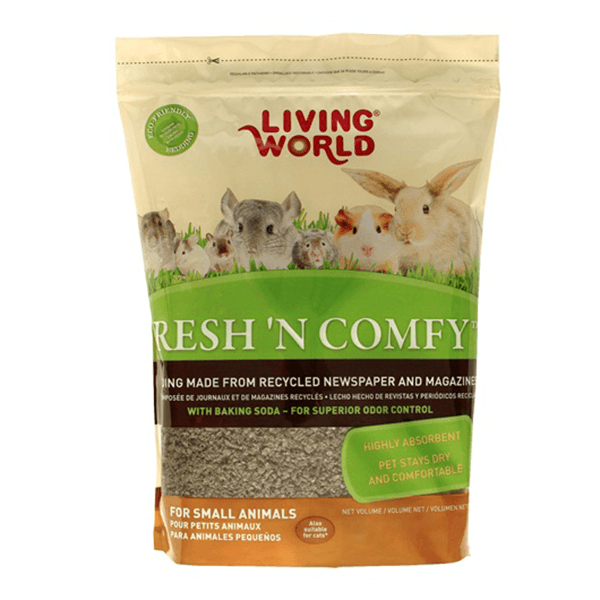 Living World Fresh 'n Comfy Bedding - Tan - Pisces Pet Emporium