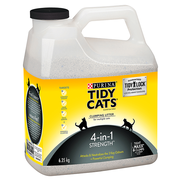 Purina Tidy Cats 4-in-1 Strength Litter - 6.35 kg - Pisces Pet Emporium