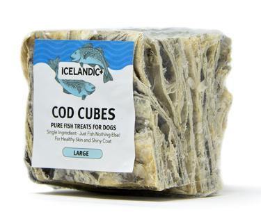 Icelandic Cod Skin Cube - Pisces Pet Emporium