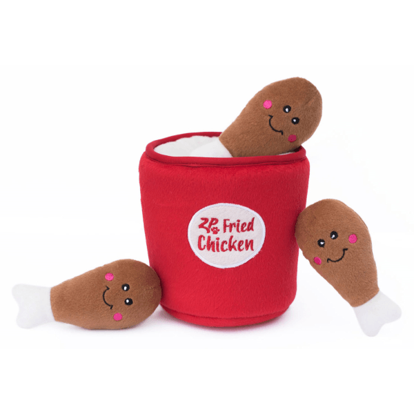 ZippyPaws Burrow - Chicken Bucket - Pisces Pet Emporium