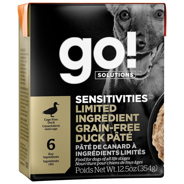 GO! Sensitivities Duck Pate Dogs | Pisces